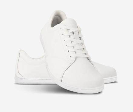 Barefoot kozene tenisky core - all white, be lenka,40
