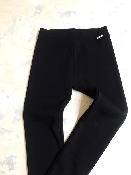 Zateplené džegíny s vyšším pásom m/l, l