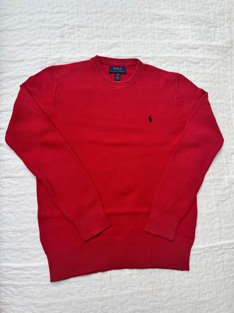Pulover polo ralph lauren, cerveny, 160, ralph lauren,158