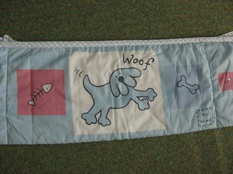 Mantinel do postielky mothercare, šírka (cm): 30,dĺžka (cm): 140