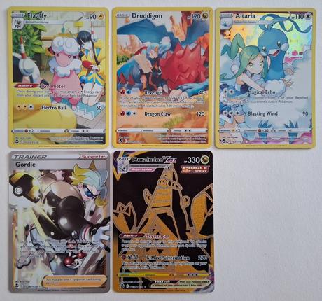 Pokémon karty "silver tempest" (16),