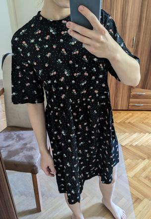 Kvietkové šaty, h&m,xs