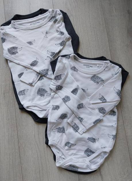 Body pre dvojičky - ježko, reserved,92