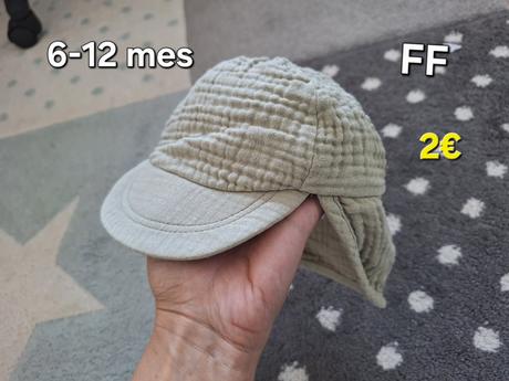 Muselinova ciapka 74/80, f&f,74