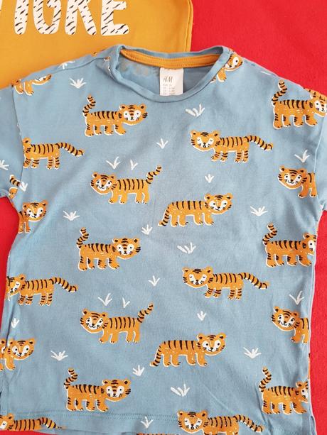 Tričká h&m 2ks, h&m,74