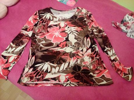 Kvietkovane tricko, xxl