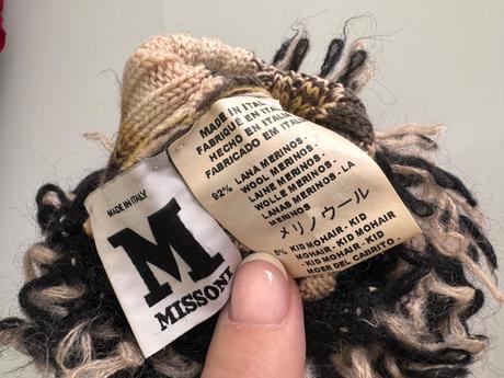 Missoni - pletené rukavice, s