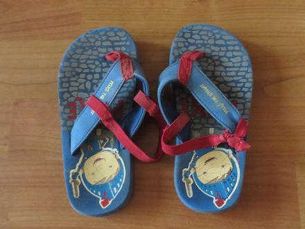 Detské šlapky veľ. 24 - darujem k nákupu, 24