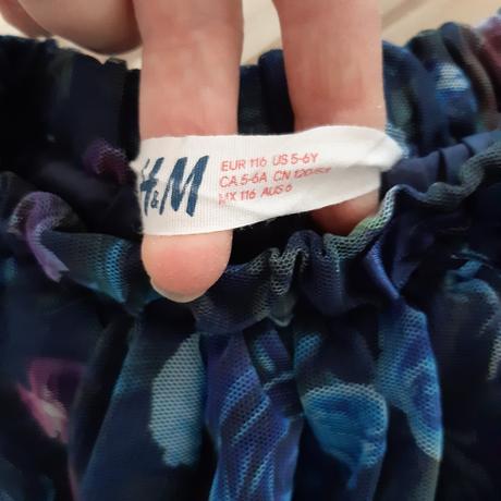 Krásna sukňa, h&m,116