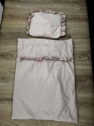 Set do postieľky ružový, šírka (cm): 50,dĺžka (cm): 70