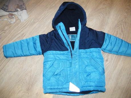 Zimná bunda - výborný stav, topolino,98