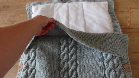 Krásny teplučký štrikovaný fusak, 