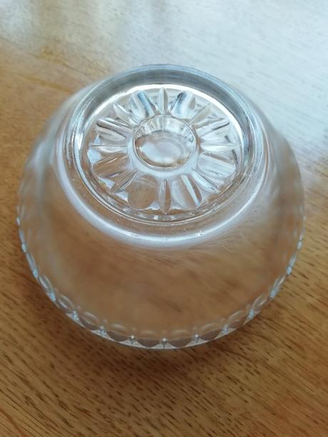 Sklenené kompotové misky,