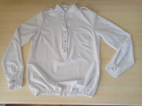 Dámska biela blúzka, l