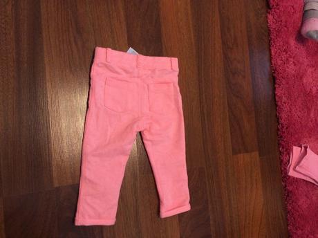 Lososove elasticke nohavice, 80