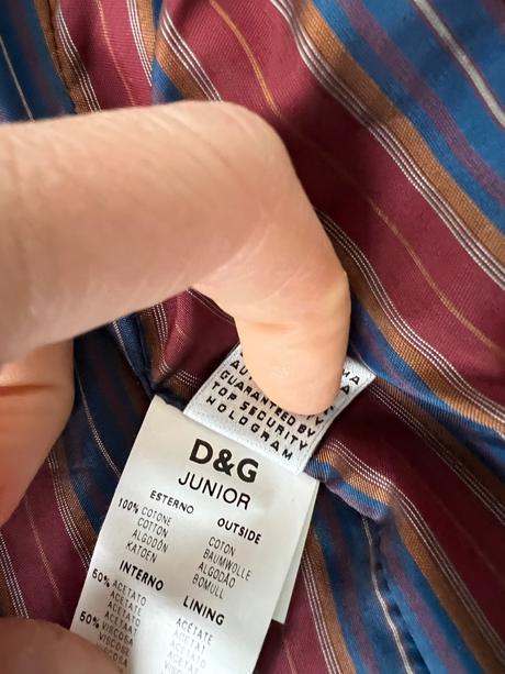 Dolce&gabanna chlapčenské sako hrubšie- vel.4, 104