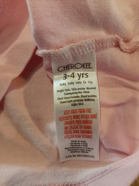 Tričko s motýlikom, cherokee,104