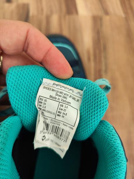 Turistické topanky, 35