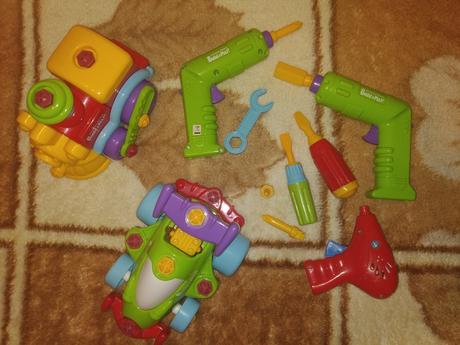 2 vŕtačky lokomotíva+formula, 