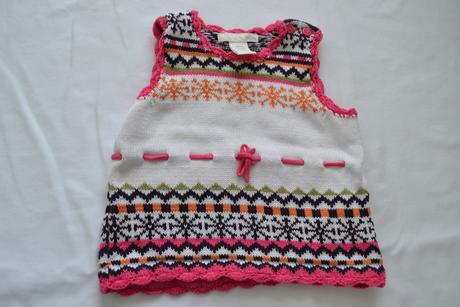 Pletená tunika h&m a rolák - veľ.68, 3-6 mesiacov, 68–80