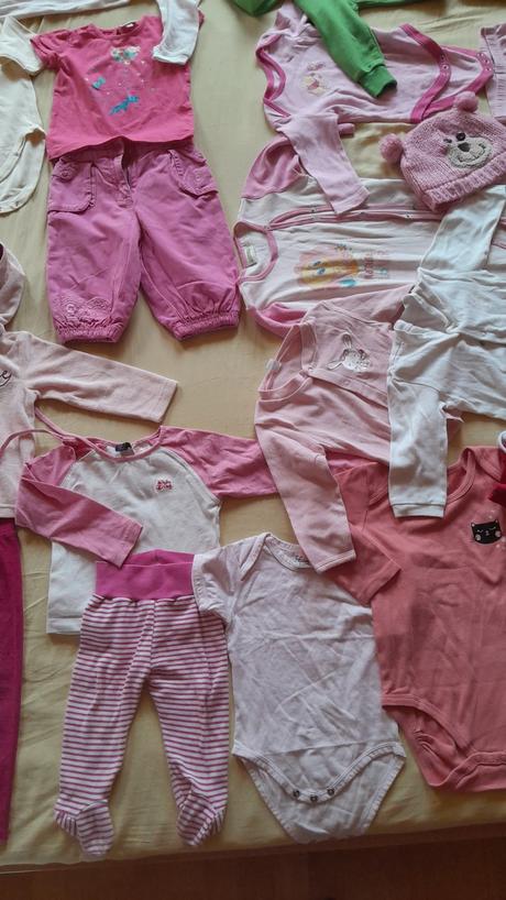 Balík oblečenia 74/80, 68–80