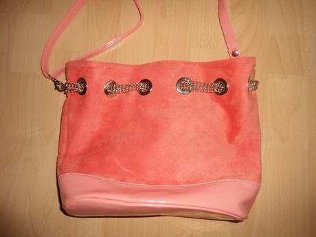 Mensia damska/dievcenska oranzova kabelka, 