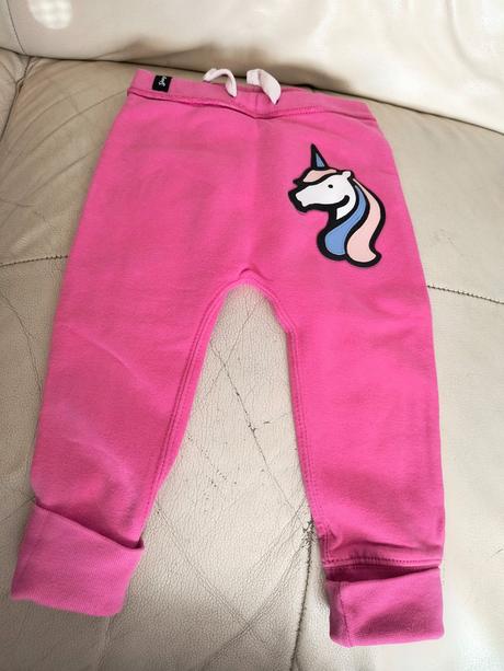 Pískacie tepláky yaay s jednorožcom 76/86, 80