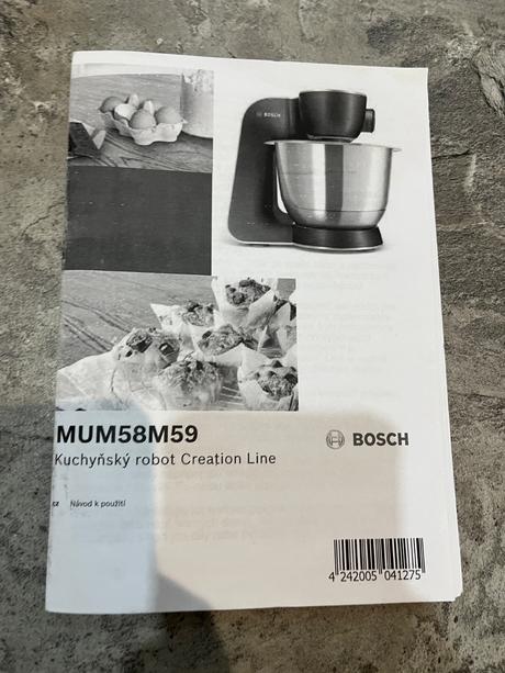 Kuchynský robot bosch mum 58m59 1000w, bosch
