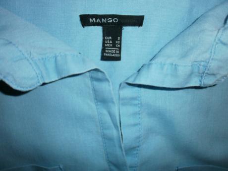 Rif.košeľa s roll-up rukávmi mango-s až xl, mango,s