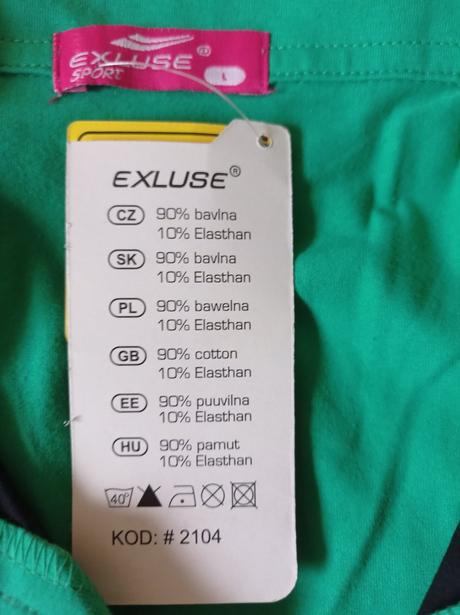 Sportove tricko s, s