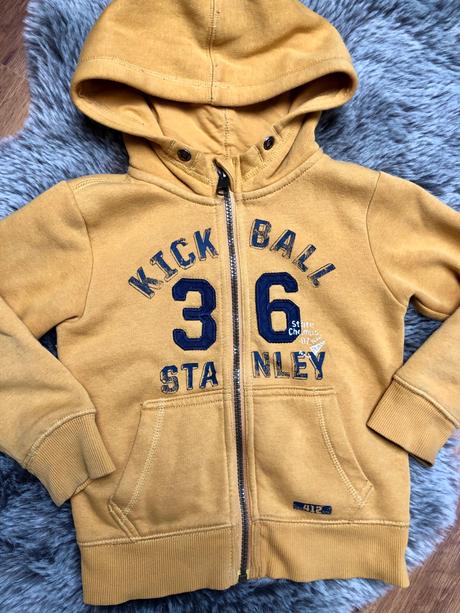 Mikina horčicova, h&m,104