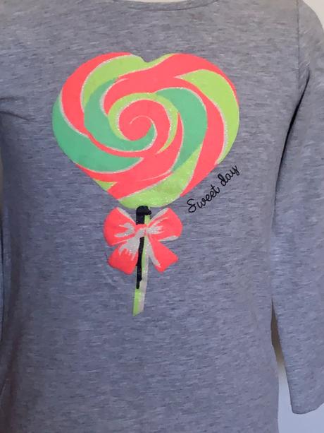 Ovs šedé tričko s aplikáciou, ovs,122