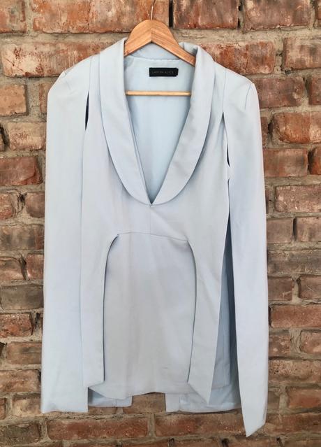 Bledomodré minišaty/tunika lavish alice, m/38, m