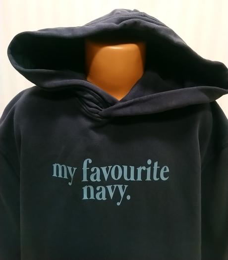 Tmavo modrá mikina klokanka, zara, 158-164 cm, zara,164