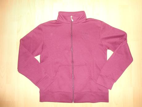 Vínová dámska mikina, s