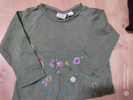 Tricko s kvietockami, zara,98