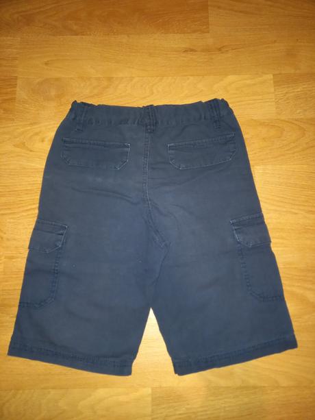 Tmavomodré šortky, f&f,140