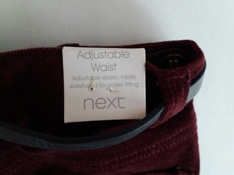 Nová menčestrová sukňa, next,104