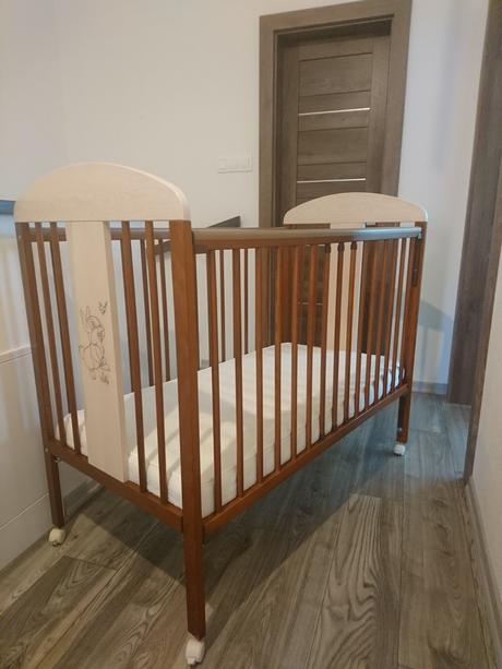 Postieľka tomi s posuvným bokom, šírka (cm): 60,dĺžka (cm): 120
