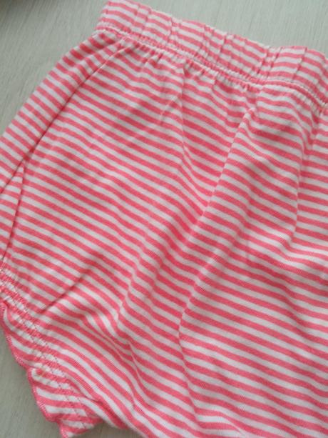 Dievčenské pásikavé šortky f&f (12-18 mes.), f&f,80