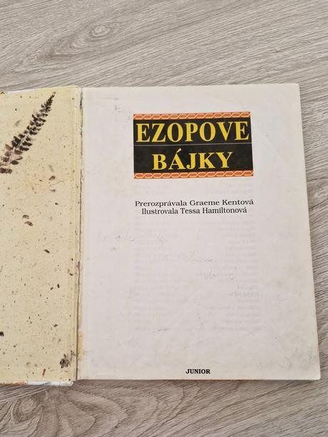 Kniha ezopove bájky, 