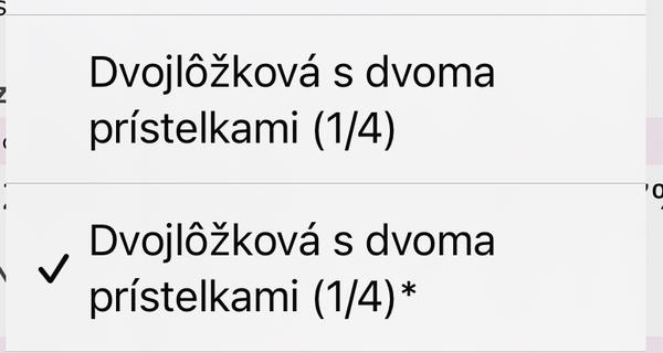 Označenie izieb v ponukách cestovných kancelárií