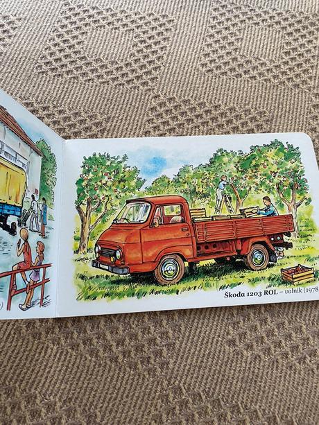 Krásne leporelo československé osobné autá,