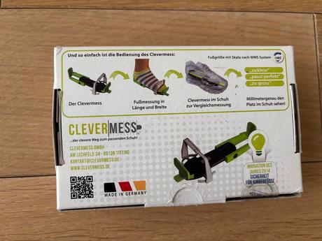 Clevermess digitálne meradlo noh a topánok, 