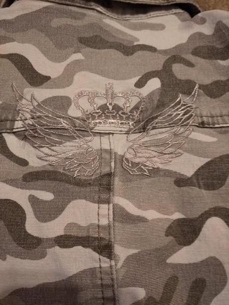 Riflová  maskáčová bunda, 116