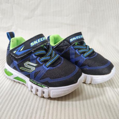 Skecher 22 svietiace tenisky modré, skechers,22