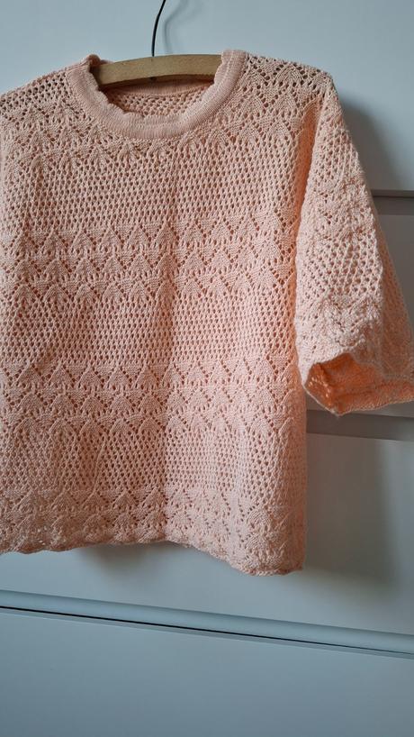 Háčkovaný pulóvrik, m