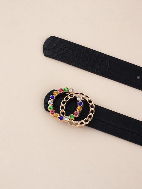 Opasok s farebnými kamienkami,