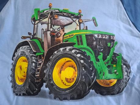 Bavlnené pyžamo s traktorom john deere 122, 122