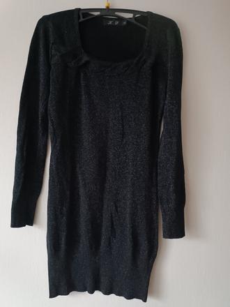 Šaty s dlhým rukávom, m